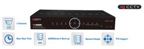 AHD DVR الهجين 1080P / 960H / 720P - 4 مداخل