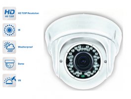 Sikkerhetskameraer AHD 720P + IR LED 30 m + Antivandal