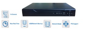 Enregistreur DVR AHD (HD720p, 960H) - 16 canaux