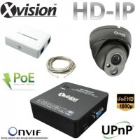 IP CCTV set 1x Full HD IP dome kamera + NVR