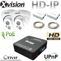 IP CCTV Systém 2x HD IP kamera + NVR