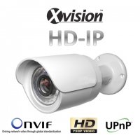 Câmera industrial IP HD CCTV com visão noturna