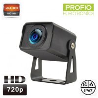 Câmera de ré em miniatura AHD 720P - IP67 e ângulo de 100°