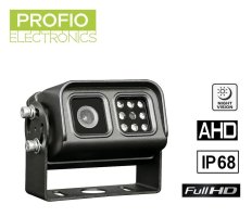 1080P AHD 120° Reversing Camera with 8 IR Night LEDs - Waterproof