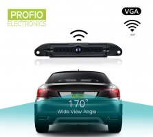 Wifi parking 170° cámara móvil con visión nocturna + IP68