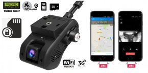 Dual car camera for vehicle fleet + Live GPS Tracking PROFIO X2