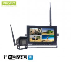 Brezžična kamera z monitorjem 7" HD - Varnostni komplet