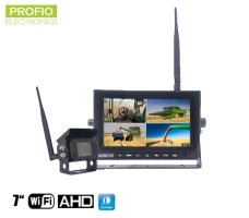 Trådløst kamera med skjerm 7" HD - Backup sett