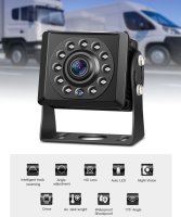 Caméra de recul HD avec 11x LED IR + IP68 + angle 145°