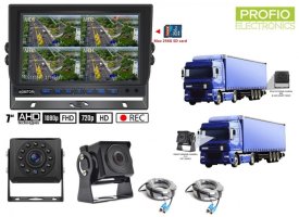 Reversing set - 7" monitor + Camera with 11 IR LED + AHD Camera