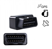 Mini OBD GPS locator with GPS + LBS positioning