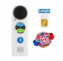 مترجم صوت إلكتروني LANGIE S2 - مع دعم بطاقة SIM