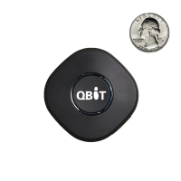 Qbit GPS locator med aktiv lytning i realtid via smartphone