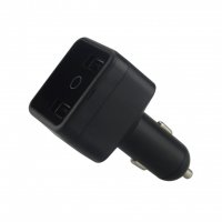 Carregador de carro 2x USB com localizador GPS + monitoramento de voz