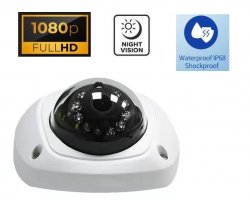 Câmera de backup universal FULL HD + 10 IR LED + microfone
