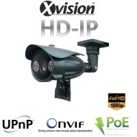 Full HD IP varifokální kamera s 70m nočním viděním, PoE