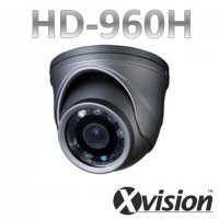 960H CCTV Vandal Proof Camera avec 15 m LED IR - Gris