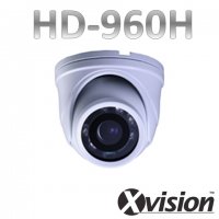 CCTV kameraer Antivandal 960H med 15 meter IR LED - Hvid