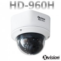 960H övervakningskamera med IR 30m + antivandal