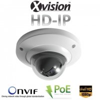 Full HD CCTV Caméra IP Antivandal + imperméable à l'eau