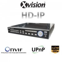 Gravador HD NVR para 20 câmeras IP 720P/1080P