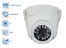 Cámara de seguridad AHD HD720P con LED IR de 20 m