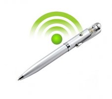 GSM detector in pen for detecting spy bugs