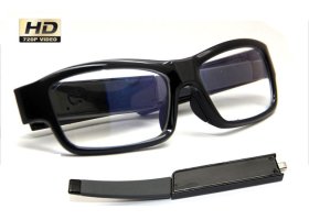 Caméra Spy HD parfaitement cachée dans les lunettes + batterie 