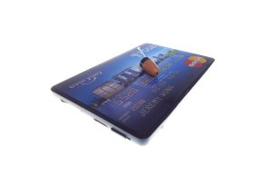 Cască spion wireless + amplificator de 5W în formă de card de credit