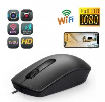 Cameră în mouse USB FULL HD cu WiFi/P2P + detectarea mișcării