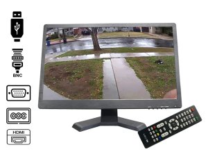 BNC monitor pro kamery / kamerové systémy 21,5" + HDMI + IPS + Full HD s reproduktory