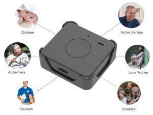 Mini localizzatore GPS 4G Qbit M LTE - tracciamento online + intercettazione
