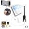 Spy SET - Mini cameră pinhole Full HD WiFi/P2P cu focalizare text + cască spion