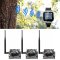 CONJUNTO de alarme de caça WiFi - 1 receptor (relógio) + 3 sensores PIR