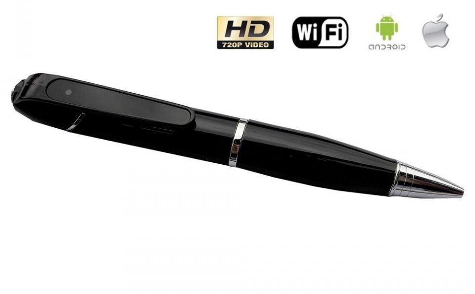 Penna spia Wifi con videocamera HD - Visione via Internet