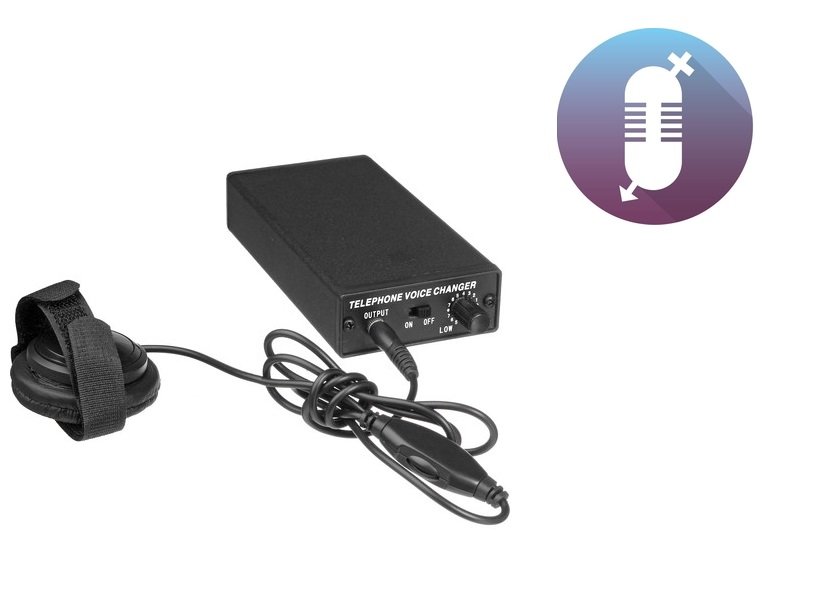 Mini Changeur de Voix Portable Modification de la Modification de la Voix  Péritable avec 12 changements vocaux. Accès Portable : : High-Tech